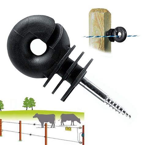 Electric Fence Insulators Screw In Ring Insulator Grandado