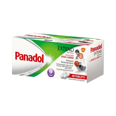 Panadol Extend For Muscle Joint Pain Extended Relief Caplets