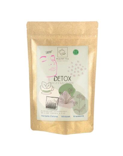 Herbatka ziołowa Detox Herbata HealthyTea sklep z herbatą