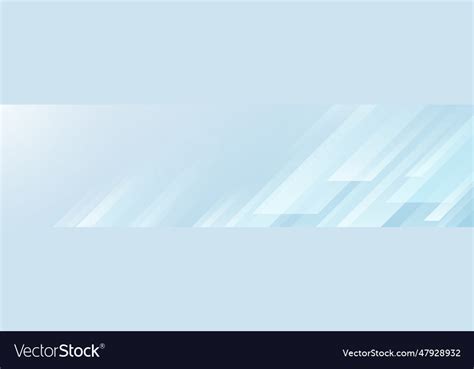 Abstract light blue banner design background Vector Image