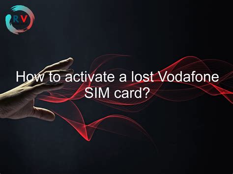 🔴 How To Activate A Lost Vodafone Sim Card 2025 Updated Rechargue Your Life