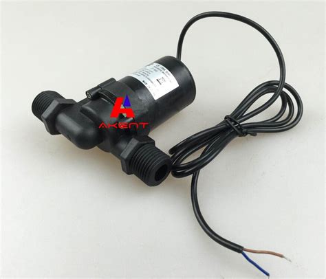 New 18W 12V 24V DC Brushless Solar Water Pump Hot Water Booster Pumps 7 5 10M LIft Max