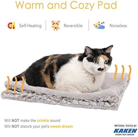 Self Heating Cat Pad Self Warming Cat Bed 27.5" x