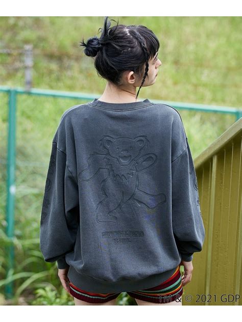 【楽天市場】dead Pigment Dyed Crew Sweat Top トレーナー X Girl X Girl エックスガール トップス