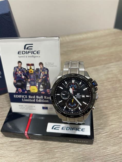 Casio Edifice Red Bull Racing Limited Edition Men S Fashion Watches