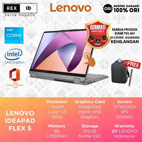 Jual Lenovo Ideapad Flex Iru Touch Core I U Gb Gb