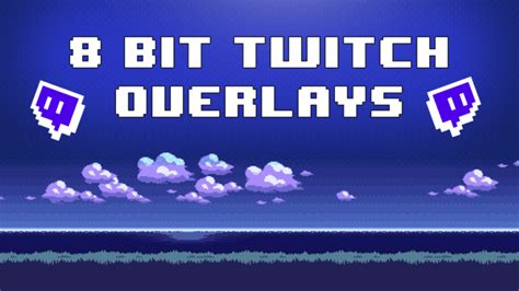 Best 8 Bit Twitch Overlays Pixel Art Collection