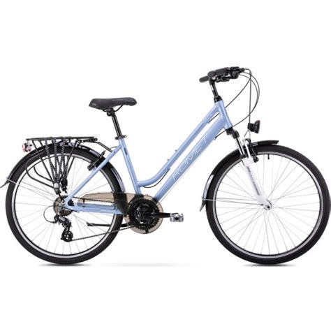 Jalgratas Romet Gazela 26 1 2023 Blue White Bikko Ee