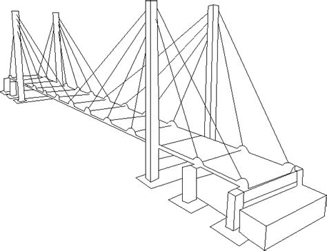 Truss Bridge Coloring Pages