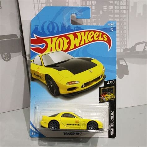 Hotwheels Mazda Rx Kuning Shopee Malaysia