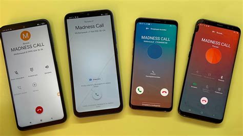 Incoming Call Samsung Galaxy S Vs Xiaomi Redmi C Nfc Samsung S