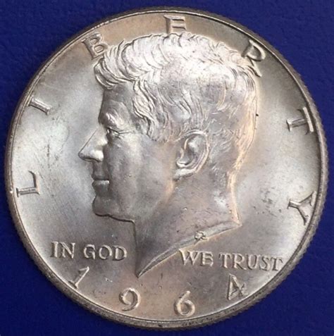 Monnaie Half dollar JF Kennedy 1964 États Unis