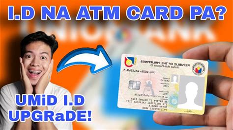 Paano Mag Upgrade Ng Umid Id To Umid Pay Card Sss Umid Id To Sss Umid