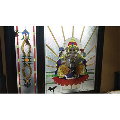 Figured Coloured Stain Glass At 50000 Inr In Noida Mosaic Glass