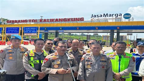 Puncak Arus Mudik Polda Jateng Siapkan Skenario One Way Nasional Dan Lokal