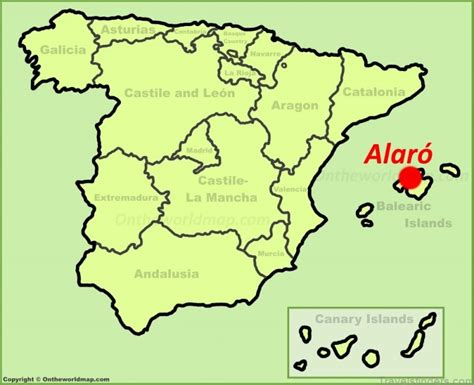 Get The Best Travel Guide To Alaró With This Map Travelsfinderscom