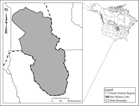 The Des Moines Lobe Level Iv Ecoregion Omernik 1987 Within The