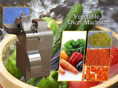 Commercial Vegetable Dicing Machine Electric Vegetable Dicer