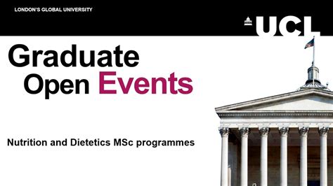 Discover Our Nutrition And Dietetics Msc Programmes Youtube