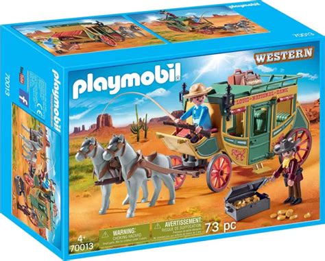 Playmobil Western Diligence Du Far West Cowboy Cal Che Eur