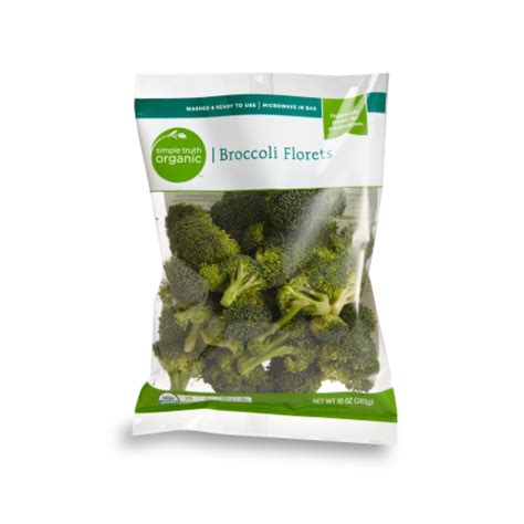 Simple Truth Organic Broccoli Florets 10 Oz Ralphs