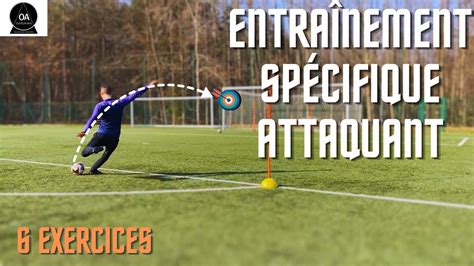 Entrainement Sp Cifique Attaquant Dans Le Football Exercices Youtube