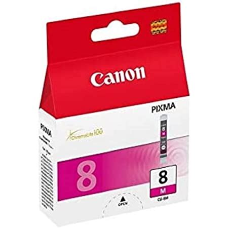 Amazon Canon CLI 8 Ink Cartridge Red In Retail Packaging