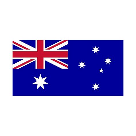 Australian Flag Icon Flag Of Australia Icon Vector 27739431 Vector