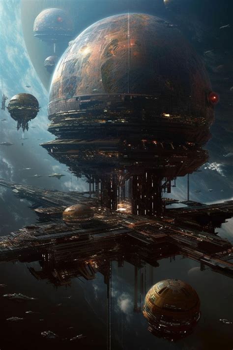 Pin On Sci Fi Future Fantasy Landscape Science Fiction Artwork