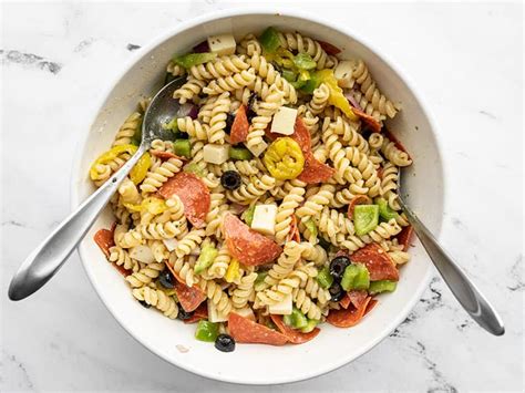 Pizza Pasta Salad Recipe Budget Bytes