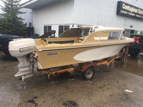 1964 Glastron Vintage Boat Project 90 Hp Johnson Super Seahorse