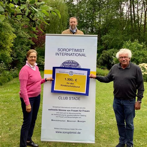 Eine Spende Des Soroptimist Club Stade Deutscher Kinderschutzbund