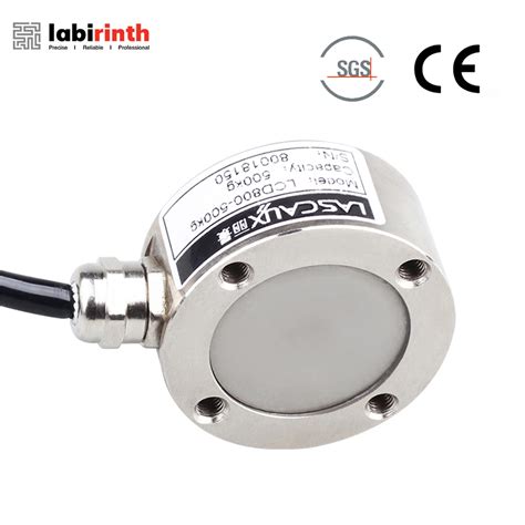 Lcd Stainless Steel Optional Compression Disk Load Cell Weight Force