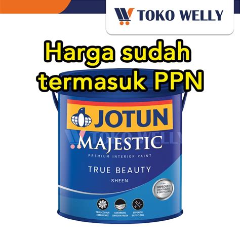 Jual Jotun Majestic True Beauty Sheen Cat Tembok Interior Warna