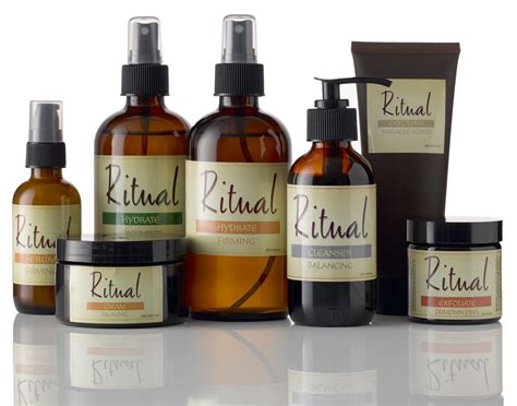 Ritual Skin Care products - all Natural Ingredients