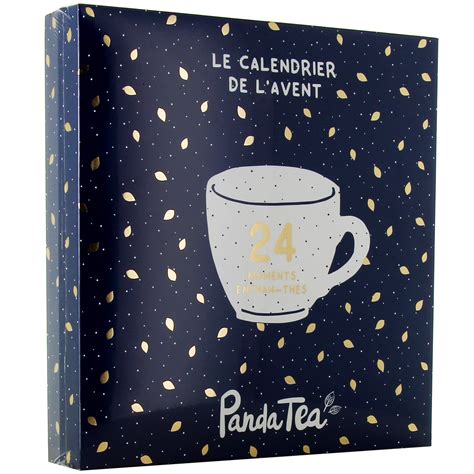 Panda Tea Calendrier De L Avent Th S Et Infusions Bio