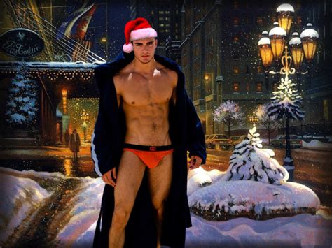 Gay Mans Pleasure Sexy Santa S Merry Christmas Everyone