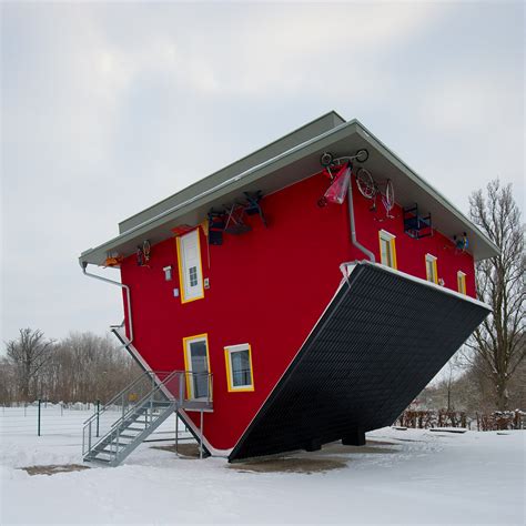 Upside Down House - Unusual Places