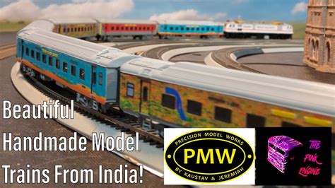 HO Scale Model Indian Trains Precision Scale Models WAP7i And The Pink