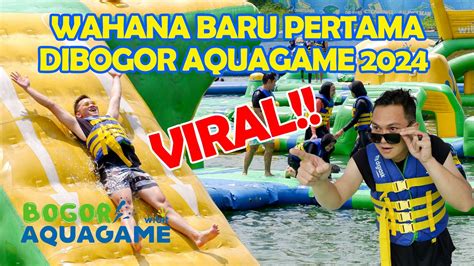 Bogor Aquagame Viral Wahana Yang Lagi Viral Di Bogor Kota Youtube