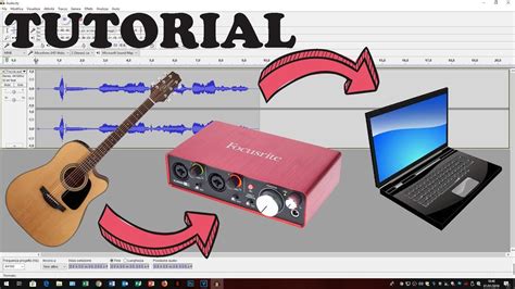 Come Collegare Una Chitarra Elettrificata E Un Microfono Al Pc Youtube