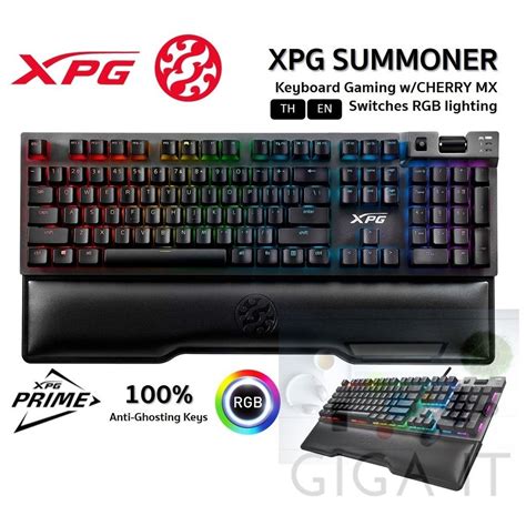 Xpg Summoner Keyboard Gaming W Cherry Mx Switches Rgb Lighting Tha Eng