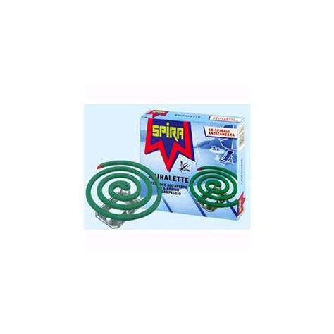 SPIRA SPIRALETTE 10 PZ SPIRALI ANTI ZANZARE