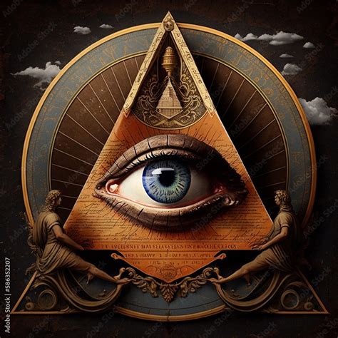 All Seeing Eye Eye Of Providence Eye And Pyramid Evil Eye Masonic