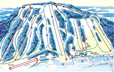 Roundtop Mountain Resort Trail Map | Liftopia