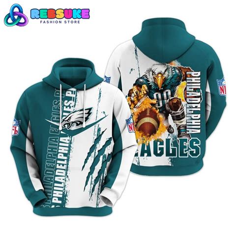 Philadelphia Eagles Football Team Combo Hoodie Rebsuke