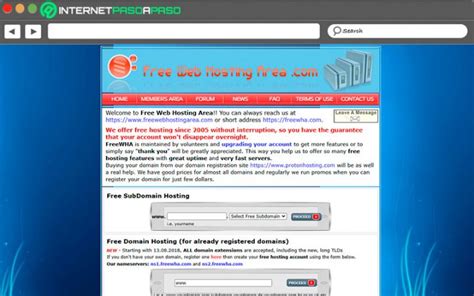 Hosting Gratis Para Alojar Tu Web Lista