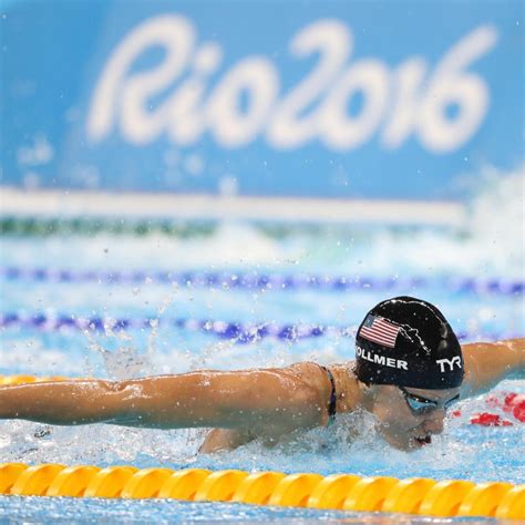 Olympic Gold-Medalist Dana Vollmer Swimming in Races While 6 Months ...