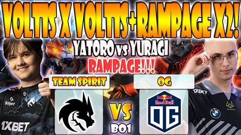 Og Vs Team Spirit [bo1] Tiebreaker Yatoro Larl Vs Yuragi Bzm