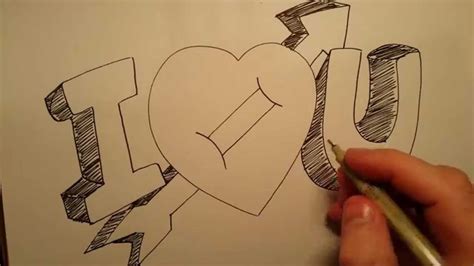 Drawing Of I Love You